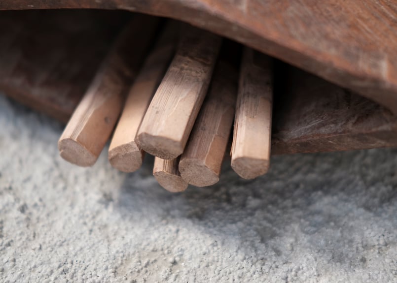 カウベル　木　特大サイズ　ハンメイド 木製カウベル | BARCO