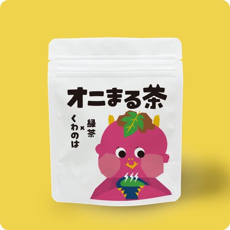 【お得な定期便】オニまる茶　桑の葉緑茶（粉末タイプ 50ｇ）