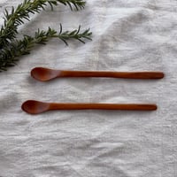細長〜い木のスプーン　2本セット