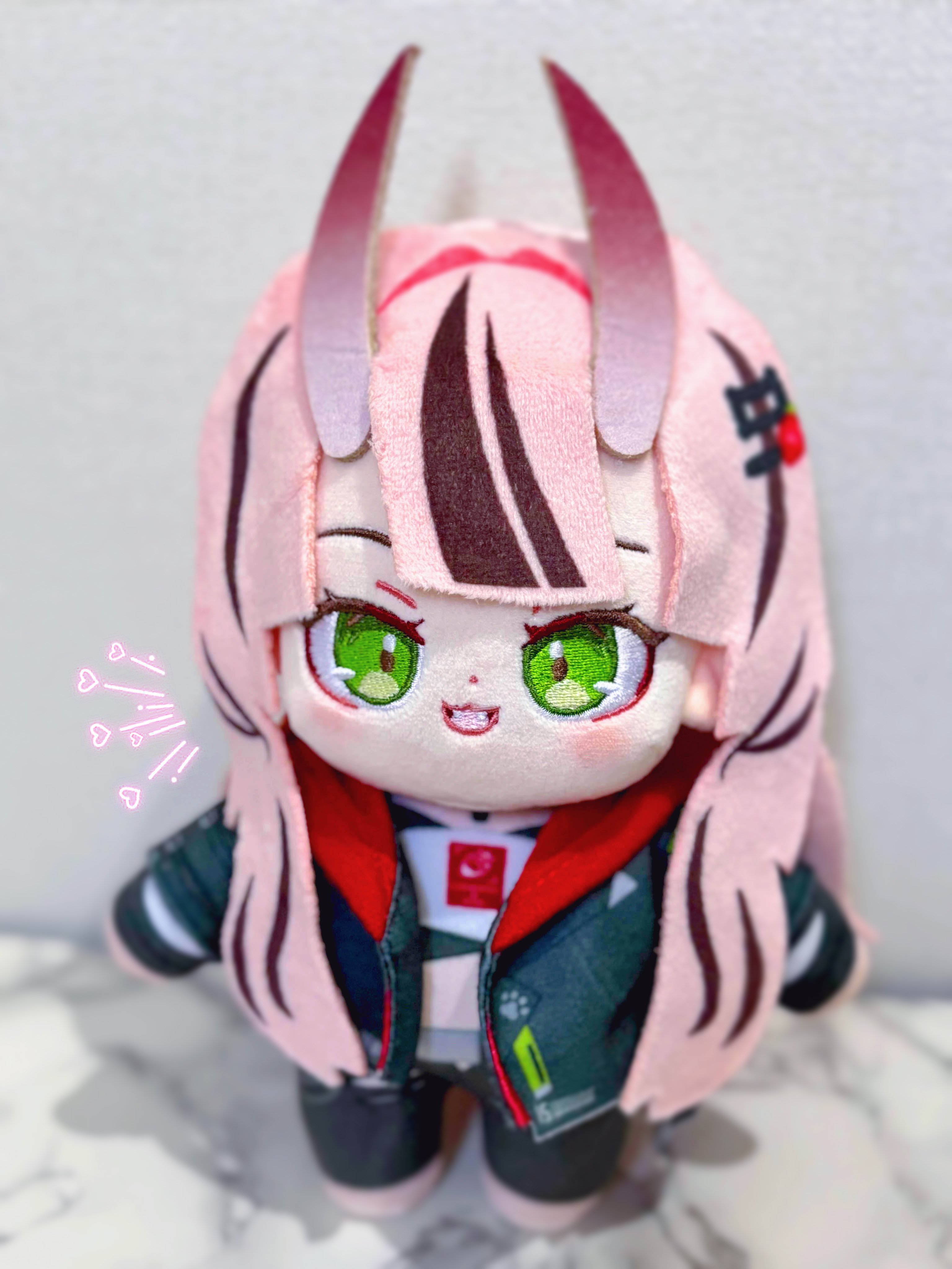 ぽっぷいちごいぬちゃん ハンドメイド ぬいぐるみ original