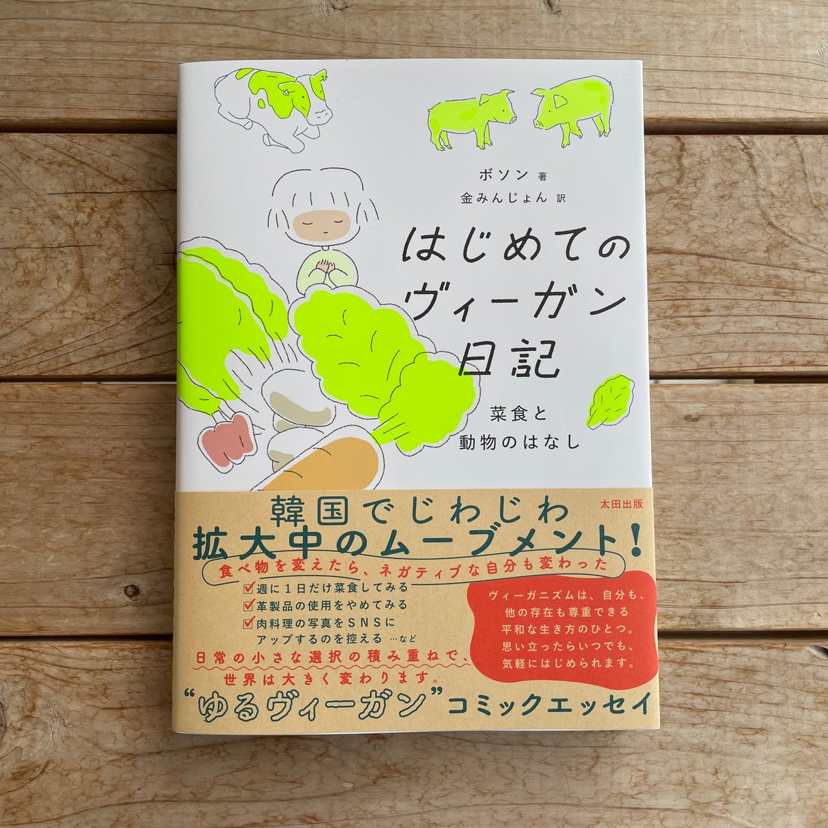 はじめてのヴィーガン日記 菜食と動物のはなし | 本屋lighthouse