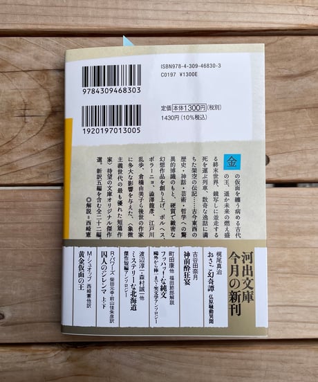 黄金仮面の王 　文庫