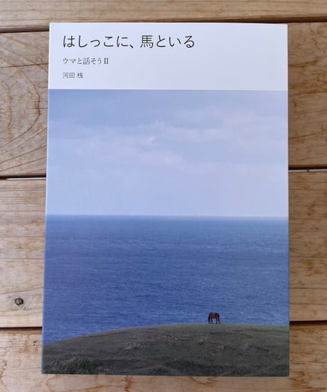 はしっこに、馬といる