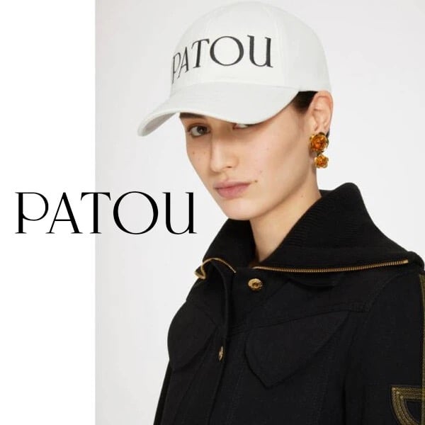 Patou Cap in Cotton (White) | Enishi.