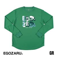 SBA official L/S T-SHIRT [BLOCK style INIT.] GREEN