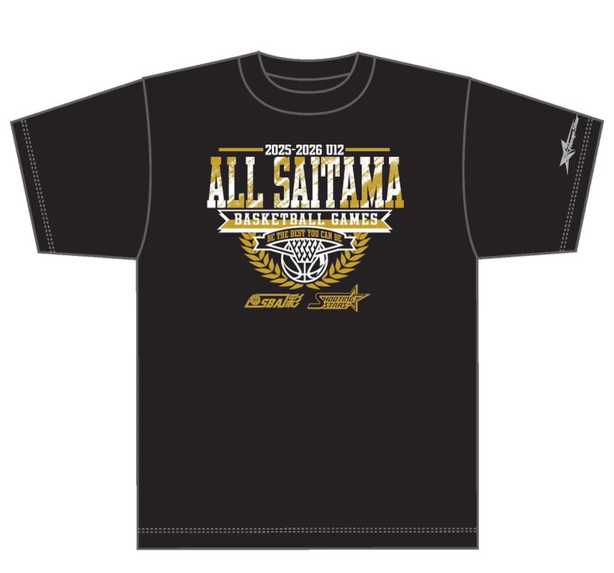 SAITAMA U12 OFFICIAL T-shirt BK | SAITAMA BASKE