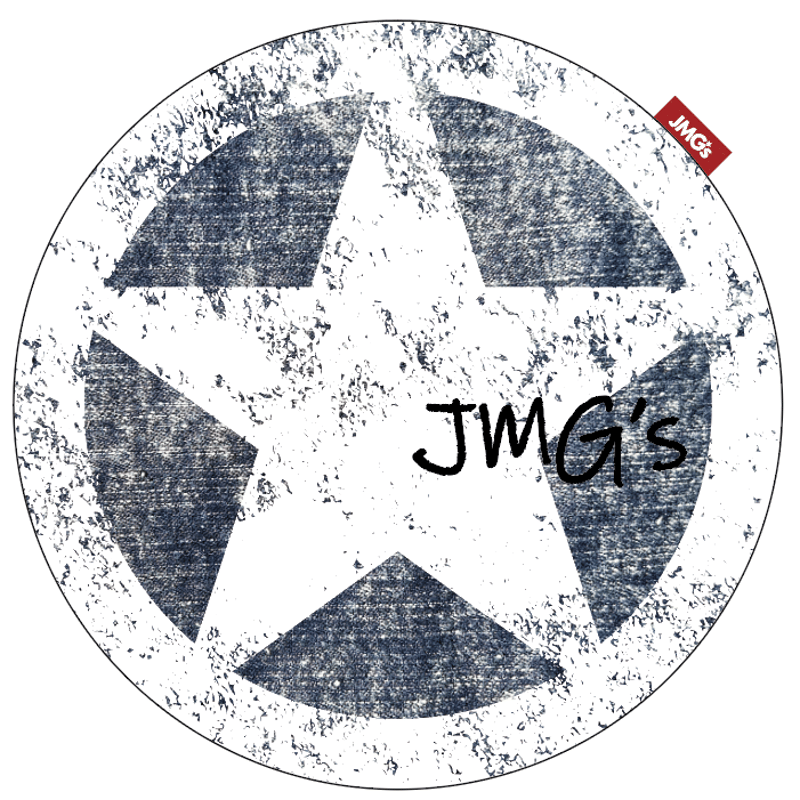 ジムニー用 スペアタイヤカバー スター ウォッシュデニム | JMG's