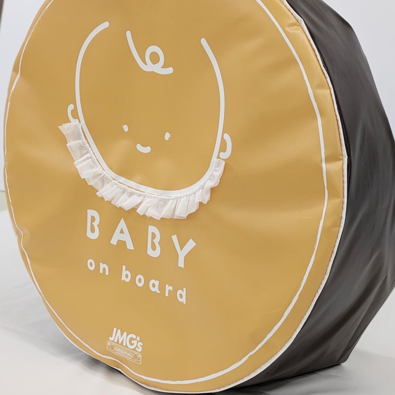 19 スペアタイヤカバー BABY on board | JMG's ORIGINAL（ジェイ