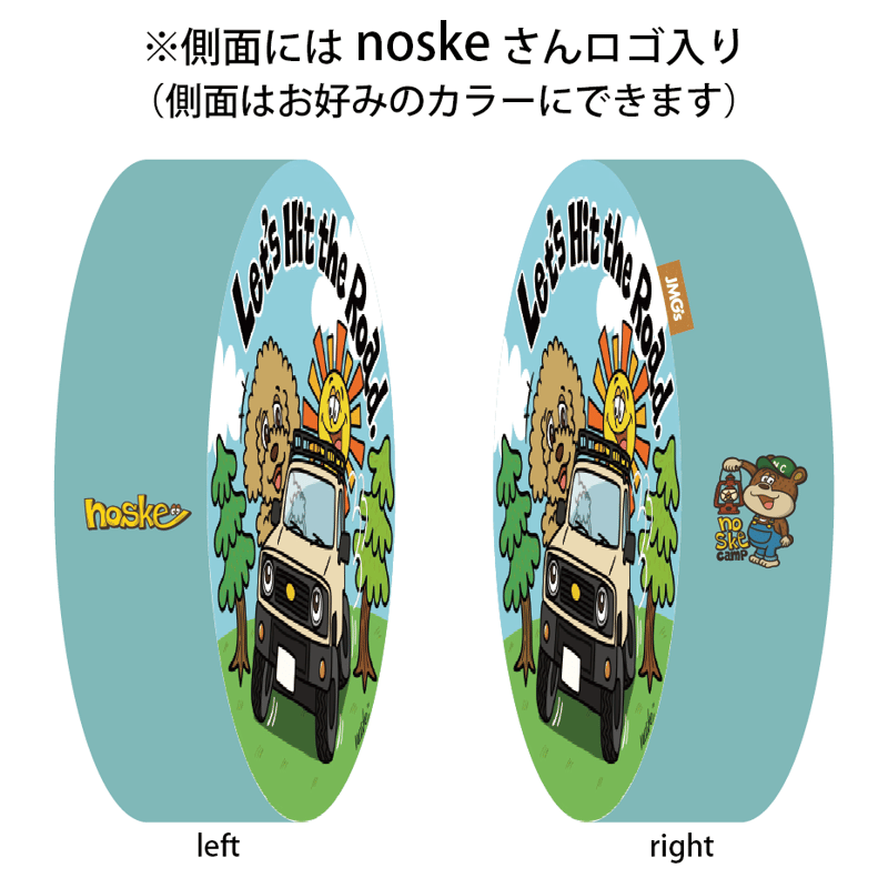 noske × JMG'S】スペアタイヤカバー イラストオーダー | JMG's ORIGI