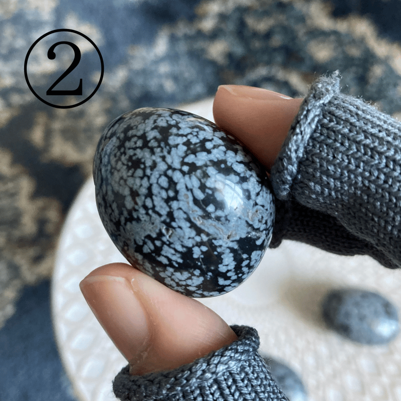 スノーフレークオブシディアン | 時の旅人