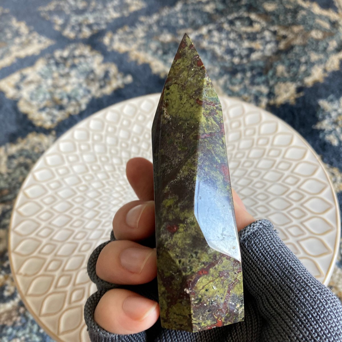 ブラッドストーンたん！すごい！ 楽天市場】天然石 ブラッドストーン33．45ct : Gems 楽天