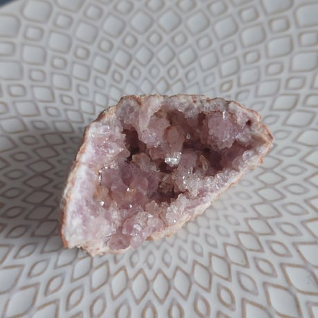 ピンクアメジスト ピンクアメジスト（紫水晶） 穴なしオーバルカット（ルース・裸