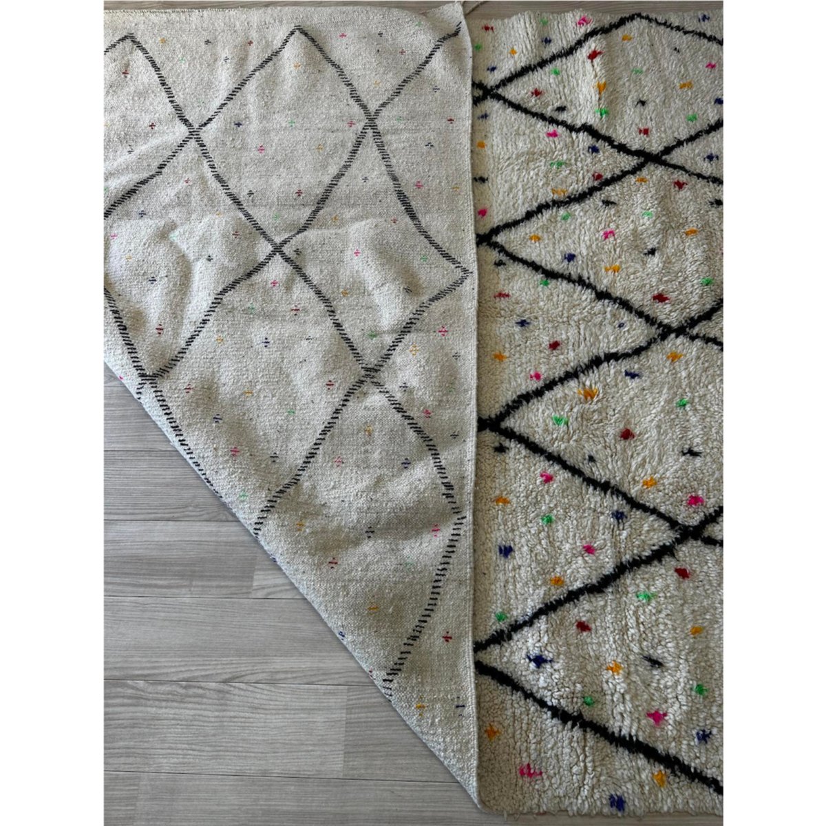 カラフル ドット ベニワレンラグ | Ori Arts