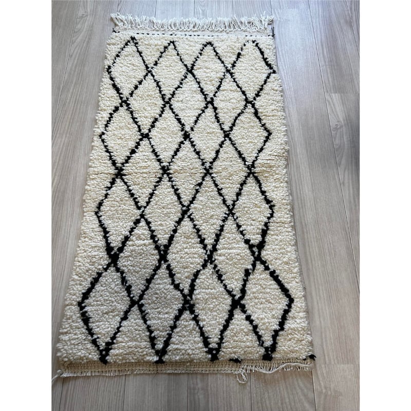 ベニワレンラグ 148×105cm Beni Ouarain モロッコラグ ベニワレン