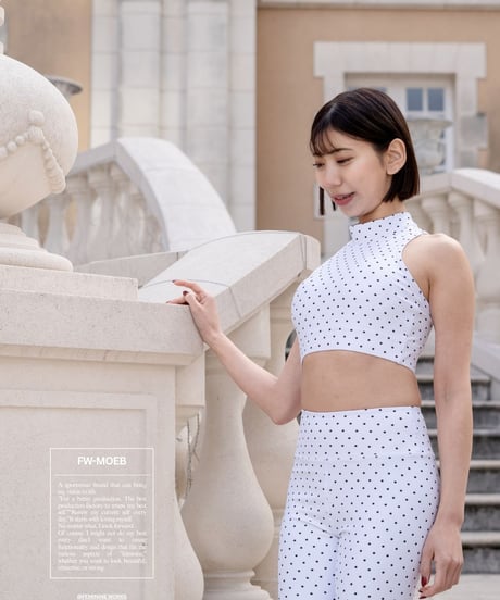 Col roulé Bra top