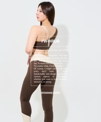 De belles courbes Actif Leggings