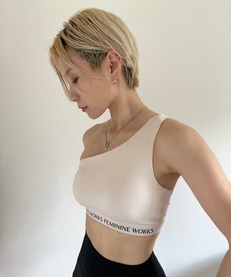 One shoulder Actif Top