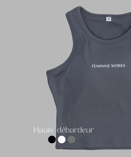 Hauts  débardeur パット付・タンクトップ