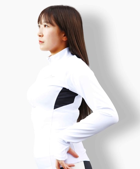 Actif maillot demi-zip