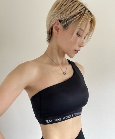 One shoulder Actif Top