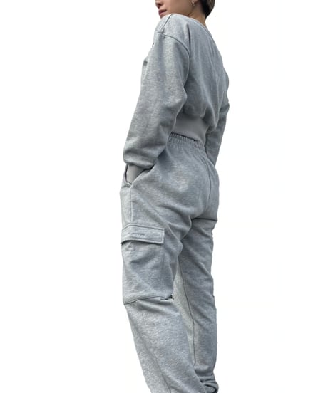 Sweat pantalon cargo