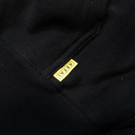 AREAL AR LOGO HOODIE (BLACK)