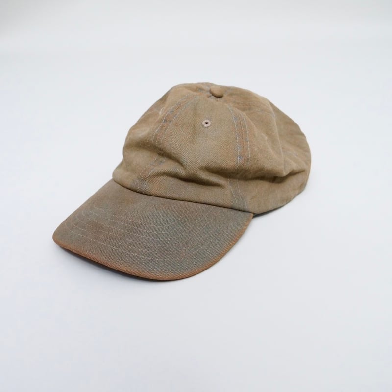 ｂａｃｋｕｐ１９６２ CA4LA 日本製 柿渋染め キャップ CF ベースボールデニムキャップ（柿渋染） | nichinichi