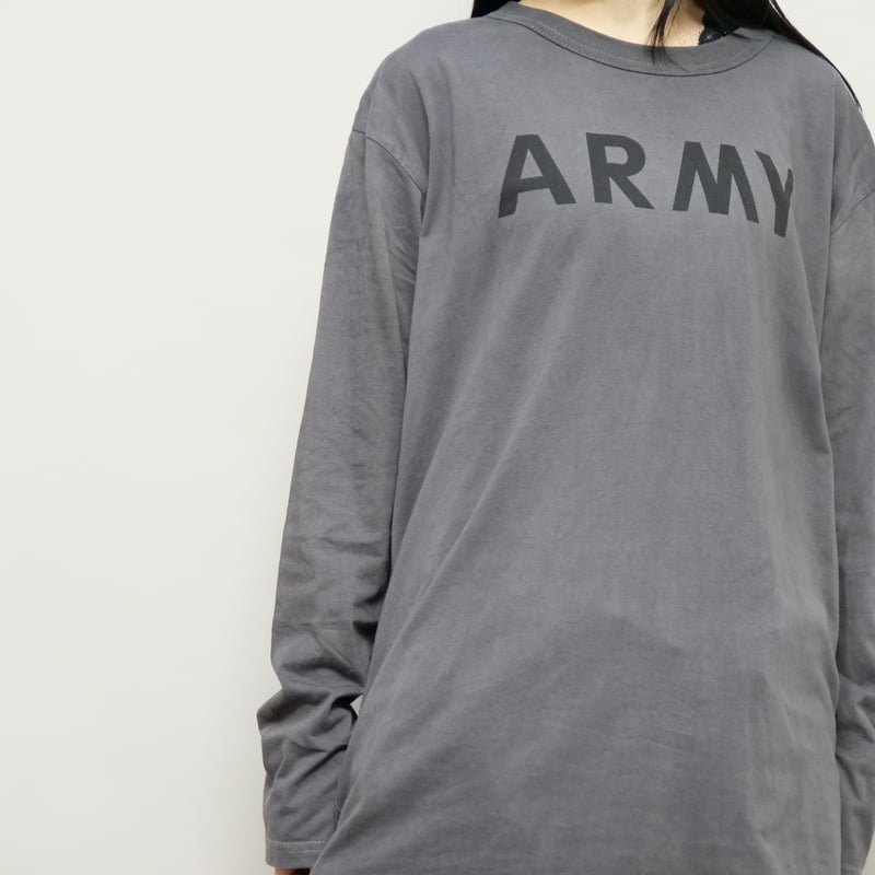 U.S.タイプ ARMY Tシャツ ロングスリーブ（暮れ染） | nichinichi