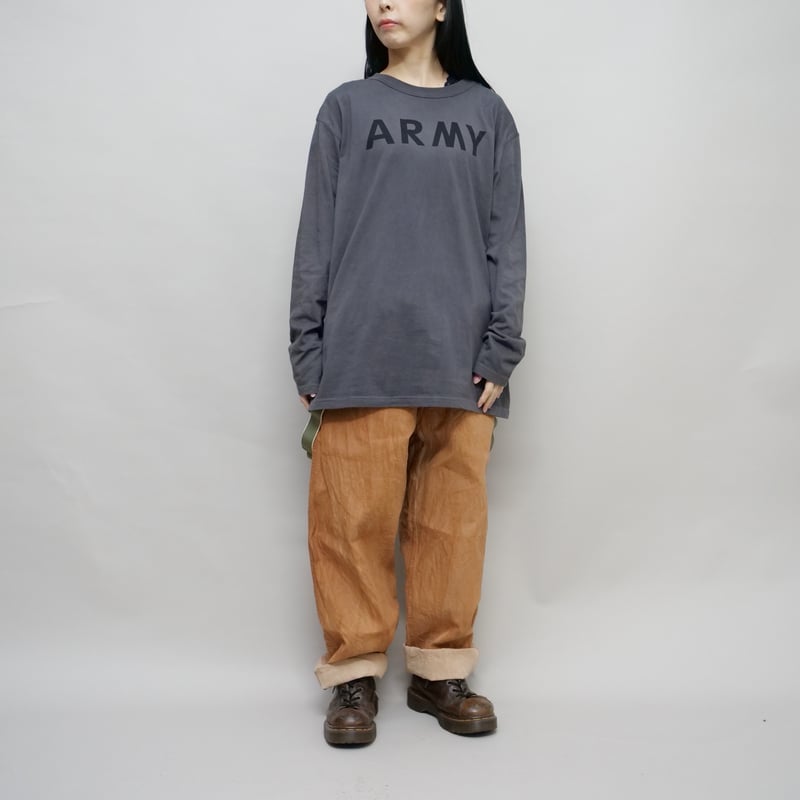 新品ARMYOFME異素材切替ウルトラロングスリーブカットソーS （trube 異  