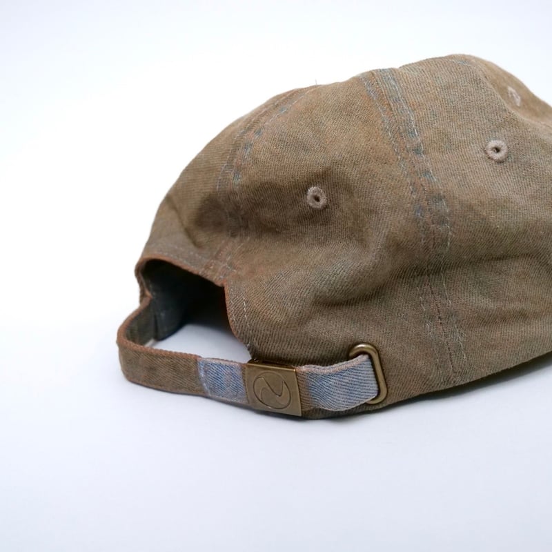 ベースボールデニムキャップ（柿渋染） | nichinichi