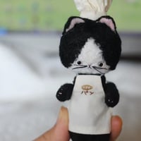 海外作家様作 アートドール 白いパンダ 海外作家様作 アートドール