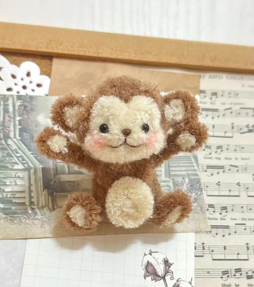 特別なお猿さん ヴィンテージトイ感 アーティストベア 海外作家様 ハンドメイド 特別なお猿さん ヴィンテージトイ感 アーティストベア 海外作家様