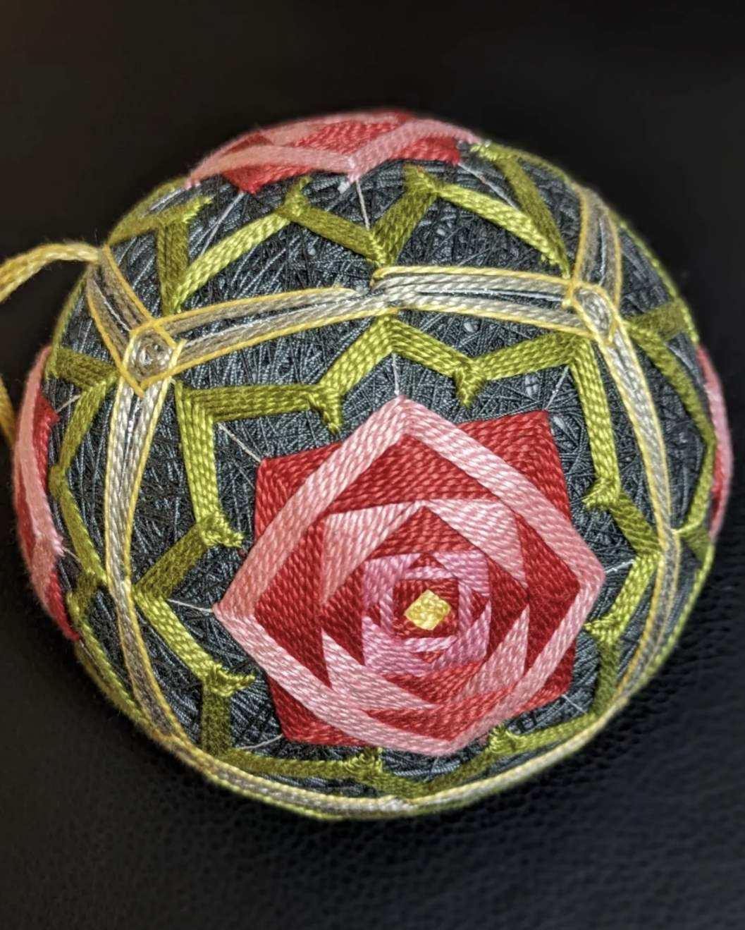 手毬 手鞠てまり 節分No.2 ハンドメイド 手毬 手鞠てまり 節分No.2 ハンドメイド 手まりキット