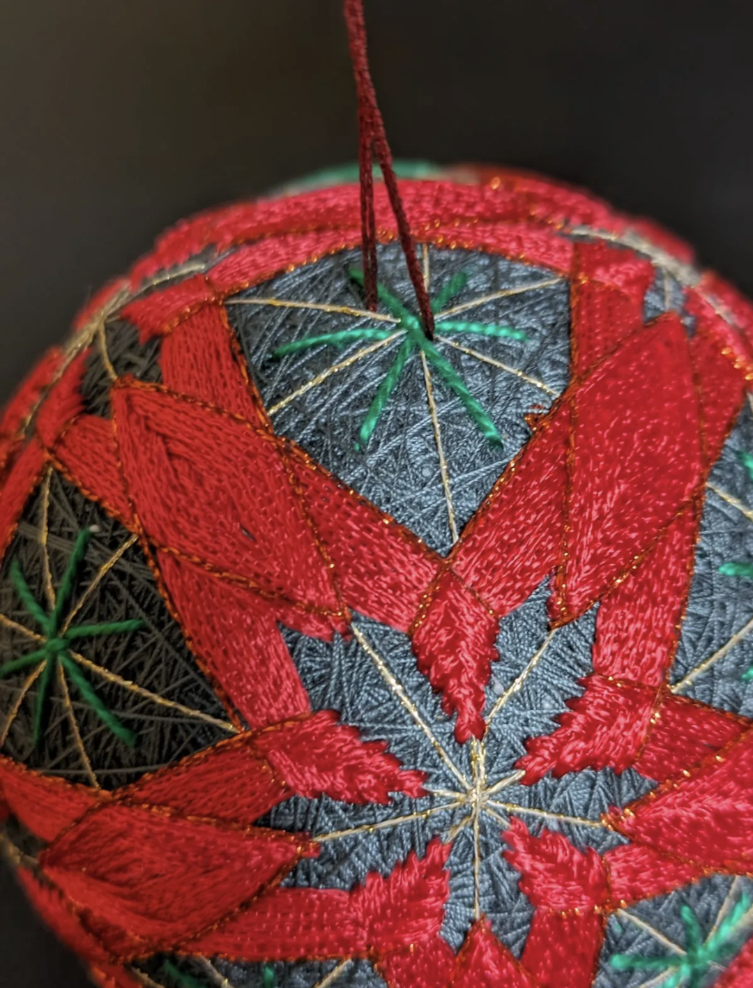 手鞠 手毬 てまり クリスマス⑭ ハンドメイド