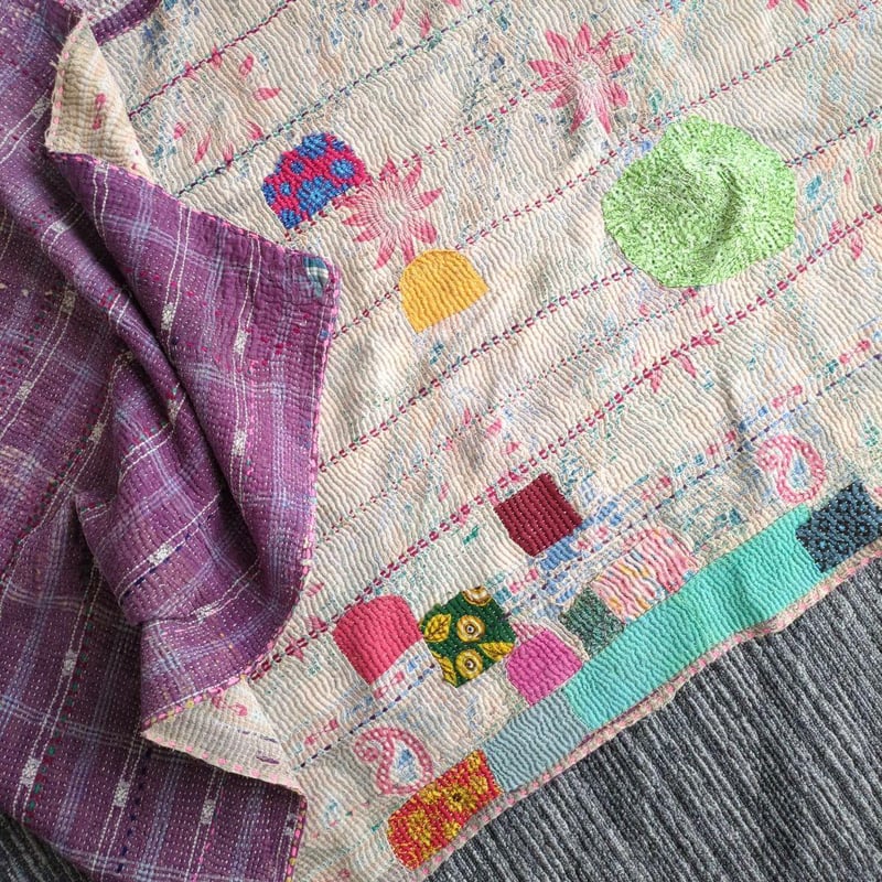 花いっぱい ラリーキルト ヴィンテージカンタ 118 | Adlang