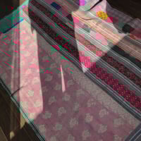 【お客様ご予約品】ピンクガーデン ヴィンテージカンタキルト ラリーキルト 花柄　615