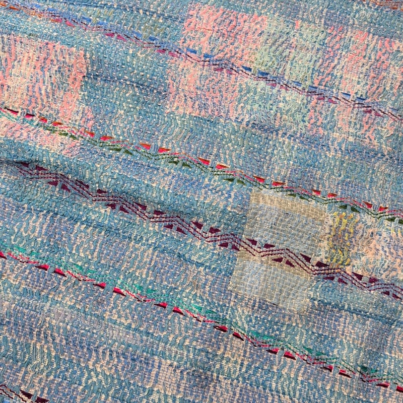 ヴィンテージラリーキルト　#798 ヴィンテージラリーキルト 28000-2 150×220cm : 輸入雑貨屋 BON