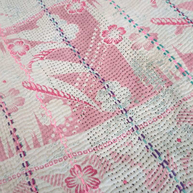 花いっぱい ラリーキルト ヴィンテージカンタ 118 | Adlang