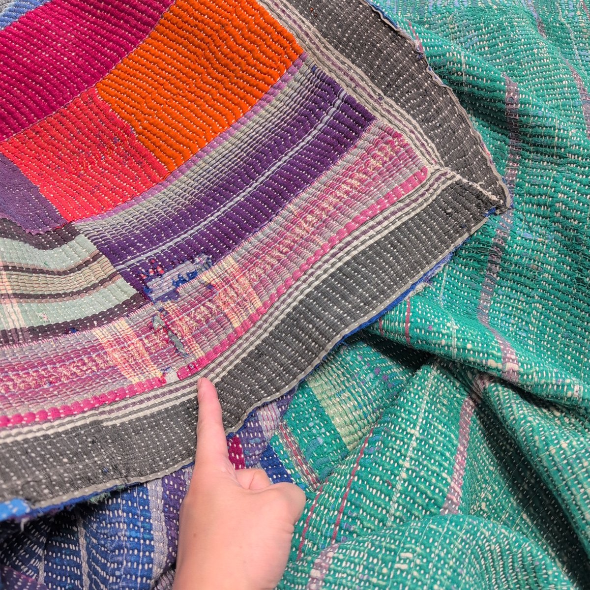 紫翠 ヴィンテージカンタキルト ラリーキルト 641 | Adlang