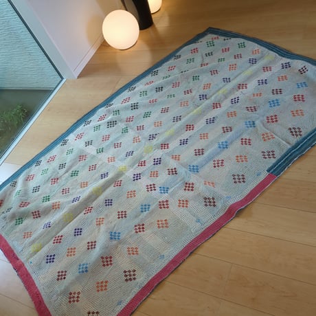 カンタキルト　ラグマット kantha quilt（Vintage Rug) カンタキルト - WEEKENDER SHOP