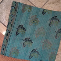 ハギレ】ヴィンテージカンタキルト生地｜インド伝統刺し子ラリーキルト