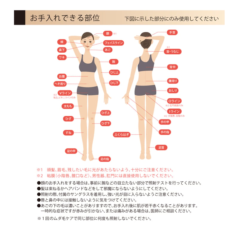 家庭用脱毛器 ジュピター Flush out | OrganicSalonバジル's STORE