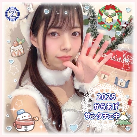 2025からあげサンタチェキ🎅🎄