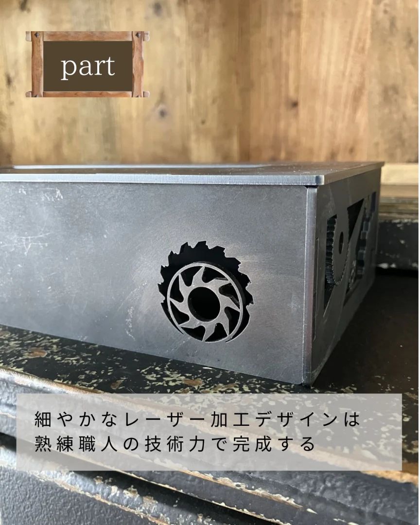 アイアンロゴティッシュケース(ボックスタイプ) | TNS769 アイアンロゴティッシュケース(ボックスタイプ) | TNS769