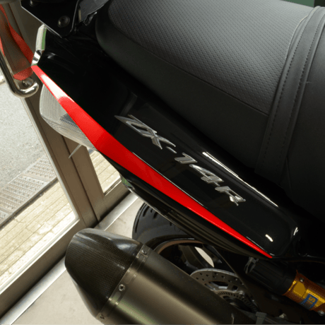 ZX-14R/ZZR1400専用シートカウルデカール(ソリッドカラー)