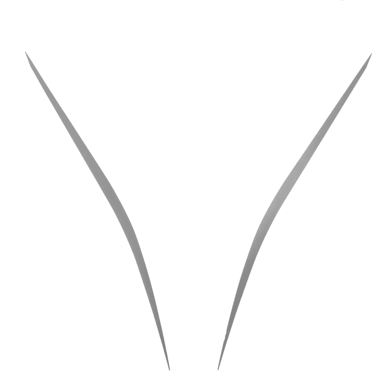 ZX-14R専用サイドカウルラインデカール(メタリックカラー