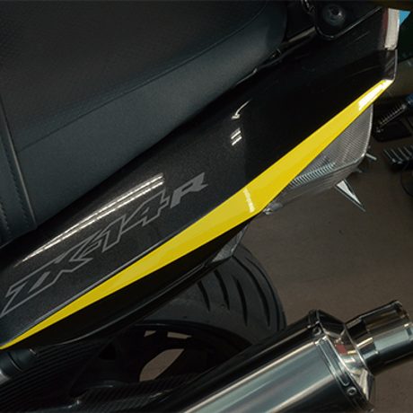 ZX-14R/ZZR1400専用シートカウルデカール(プレミアムカラー)