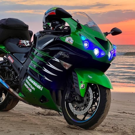 ZX-14R専用延長デカール(ソリッドカラー)