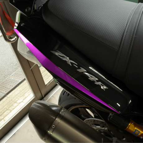 ZX-14R/ZZR1400専用シートカウルデカール(ソリッドカラー)
