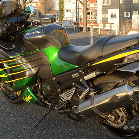 ZX-14R/ZZR1400専用シートカウルデカール(プレミアムカラー)